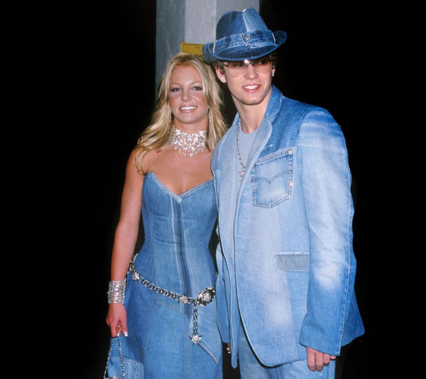 Justin Timberlake, Britney Spears in denim